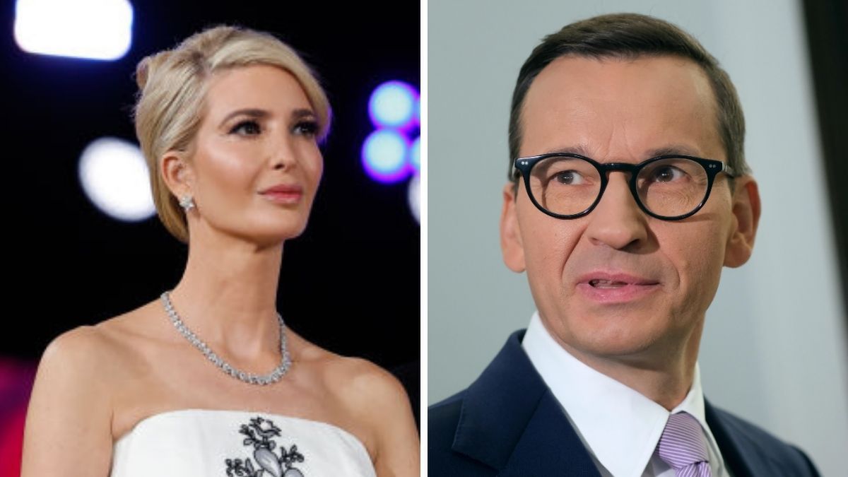 Mateusz Morawiecki zachwycony kreacją Ivanki Trump 