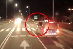 Policyjny bus zatrzymany. Nagranie krąży w sieci