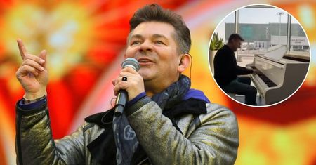Zenon Martyniuk dał popis na lotnisku Chopina. Nagranie obiegło sieć