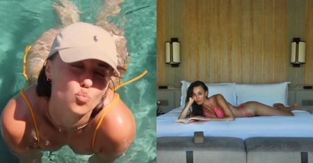 Izabella Krzan kontynuuje azjatyckie wojaże i sesje w bikini. Pochwaliła się fotką na łóżku (ZDJĘCIA)