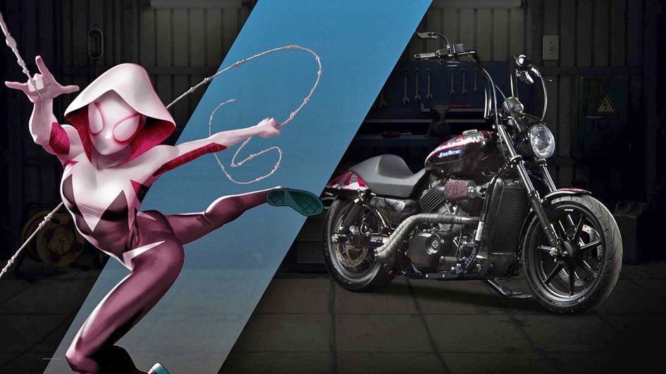 Harley-Davidson Street 500 "Spider Gwen"