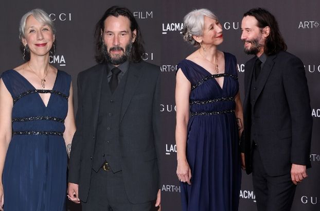 Keanu Reeves po raz pierwszy POKAZAŁ PARTNERKĘ na czerwonym dywanie!