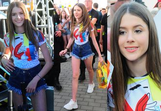 Dziewczęca Roksana Węgiel cieszy się uwielbieniem fanów na koncercie z okazji Dnia Dziecka (ZDJĘCIA)