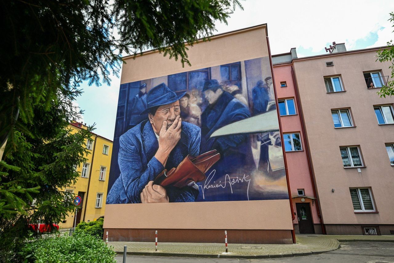 Rzeszów: Nowy mural. Upamiętnia Zdzisława Kozienia