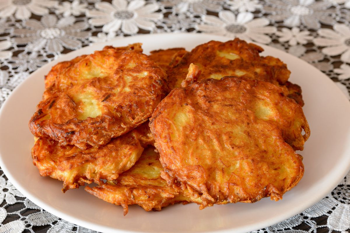 Placki ziemniaczane zazwyczaj są tłuste