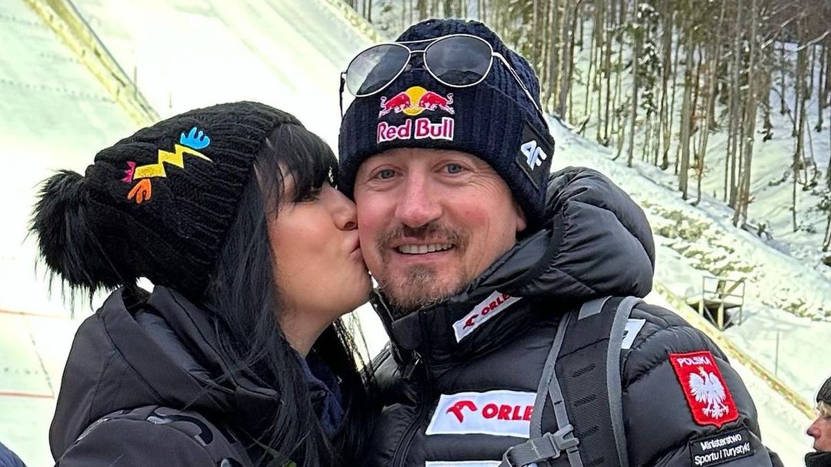 Na zdjęciu Izabela i Adam Małyszowie