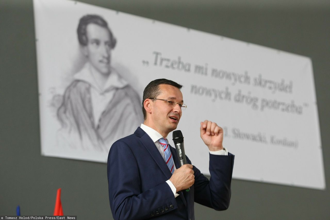 Premier Mateusz Morawiecki zdawał maturę w 1987 roku