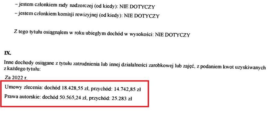 Oświadczenie majątkowe Szymona Hołowni