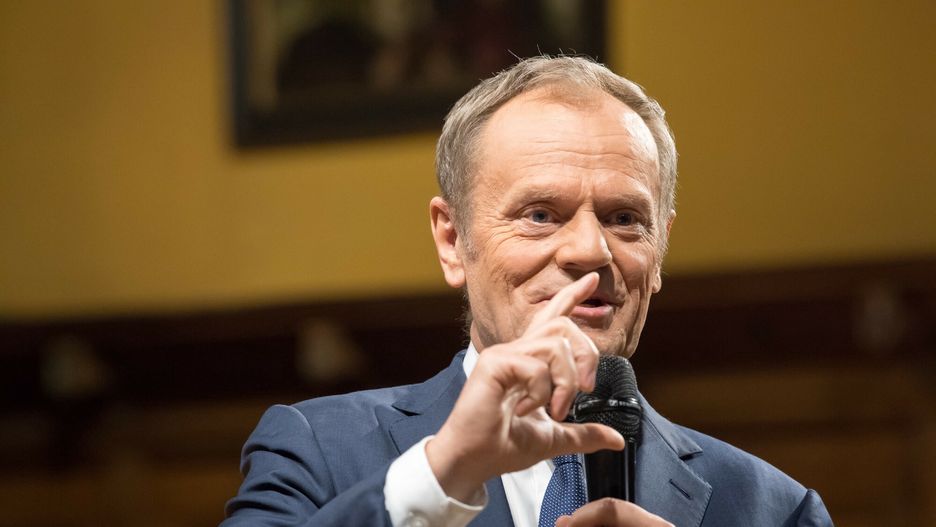 Donald Tusk i m?odzi o j?zyku debaty publicznej w Polsce
13.01.2023 Gdansk Ratusz Staromiejski Spotkanie Przewodniczacego Platformy Obywatelskiej Donalda Tuska z mlodymi na temat Jezyk debaty publicznej w Polsce
Fot. Wojciech Strozyk/REPORTER
N/z: Donald Tusk
Wojciech Strozyk/REPORTER