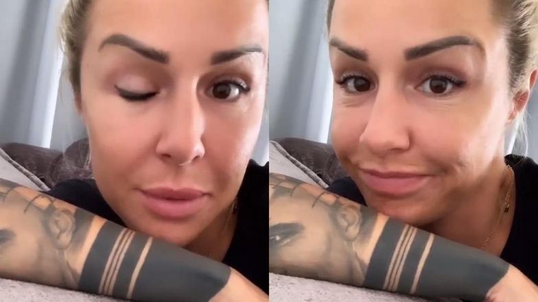 Blanka Lipińska narzeka nieudany makijaż permanentny