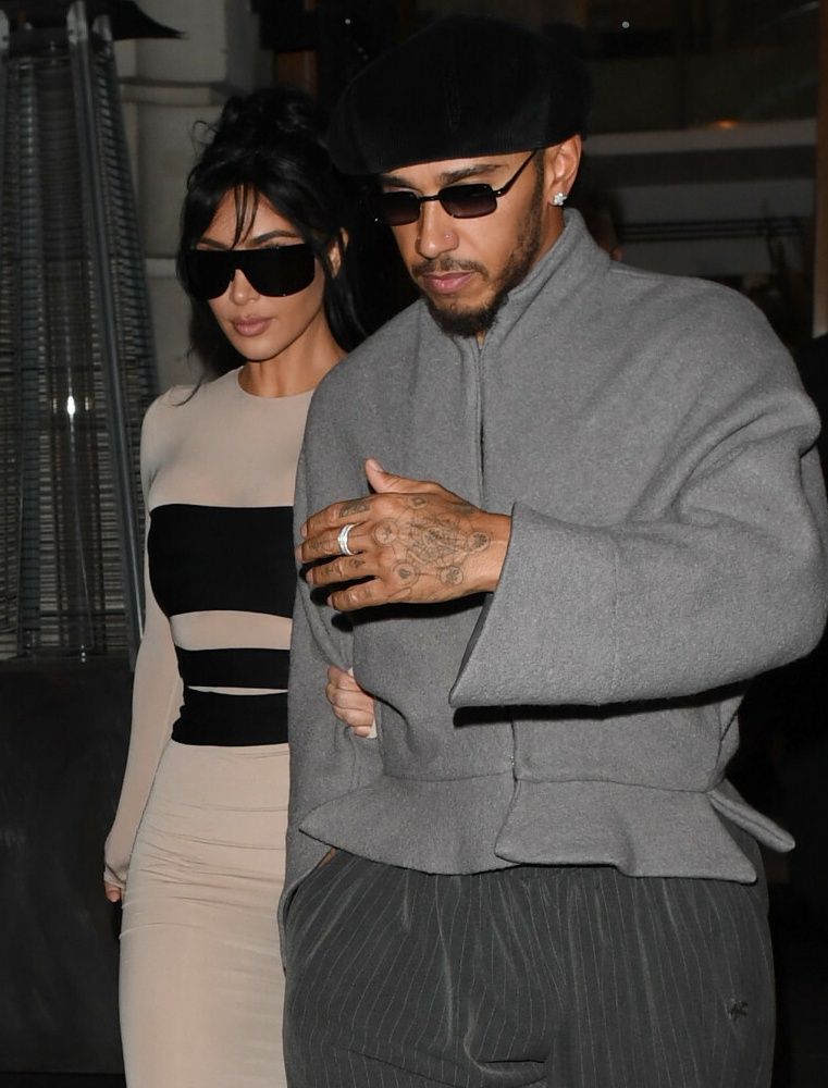 Kim Kardashian i Lewis Hamilton 
