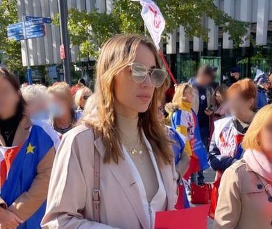 Marianna Schreiber na proteście nauczycieli. "Wyraziłam swoje słowa wsparcia"