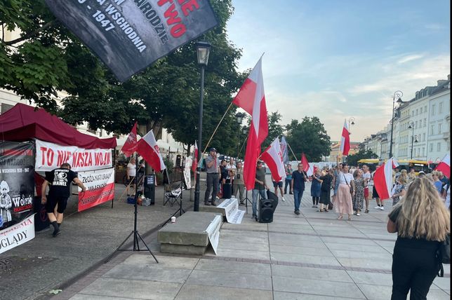 Антиукраїнські протести під час святкування Дня Незалежності у Варшаві