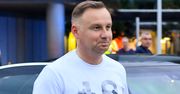 Andrzej Duda stroił miny na siłowni. Internet zalała fala memów