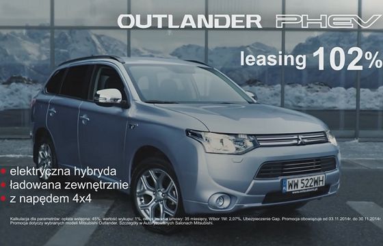 Przejście przez ścianę i breakdance baletnicy reklamują Mitsubishi Outlander PHEV (wideo)