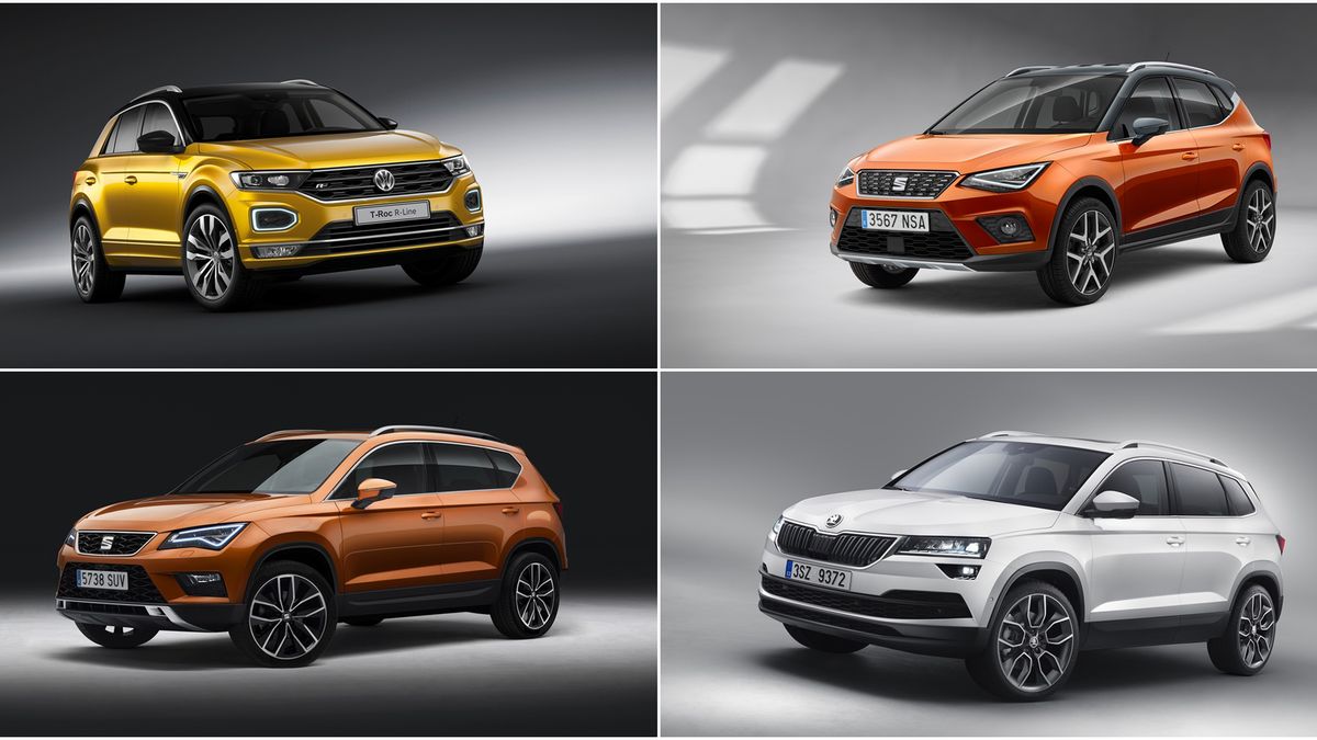 Coraz trudniej się odnaleźć w gamie Grupy Volkswagena. Prześwietlamy SUV-y i crossovery by ustalić co jest czym