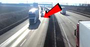 Pił wódkę, jadąc autostradą A4. Poruszał się slalomem