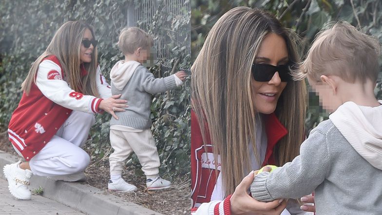 Małgorzata Rozenek z Heniem 