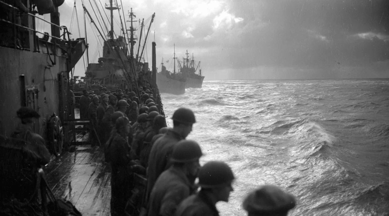 22 czerwca 1944: Sztorm, który niemal zatopił statek SS Poznań