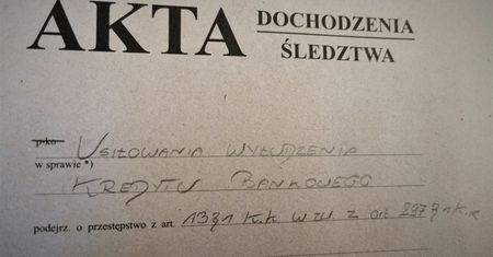 Śląskie. Mieli chytry plan na kredyt. Nie wypalił
