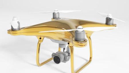 Złoty DJI Phantom 4 do kupienia za 20 tysięcy funtów 1