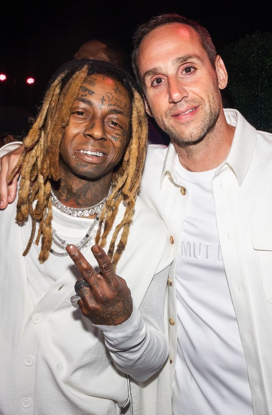 Lil Wayne, Michael Rubin
