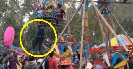 Ludzie przerażeni. Tak się bawią na festiwalu w Indiach