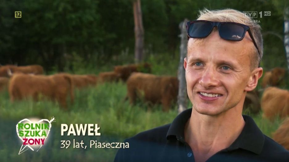 Paweł Bodzianny, uczestnik 7. edycji programu "Rolnik szuka żony"