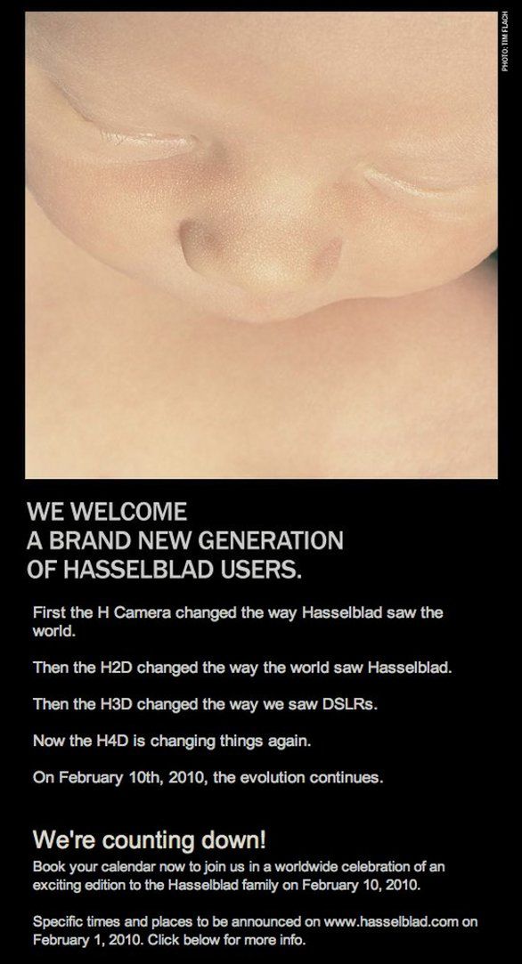 Nowy Hasselblad na horyzoncie - odliczanie trwa [aktualizacja] 2