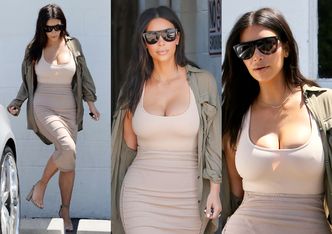 Kim Kardashian chwali się szczupłą talią (ZDJĘCIA)