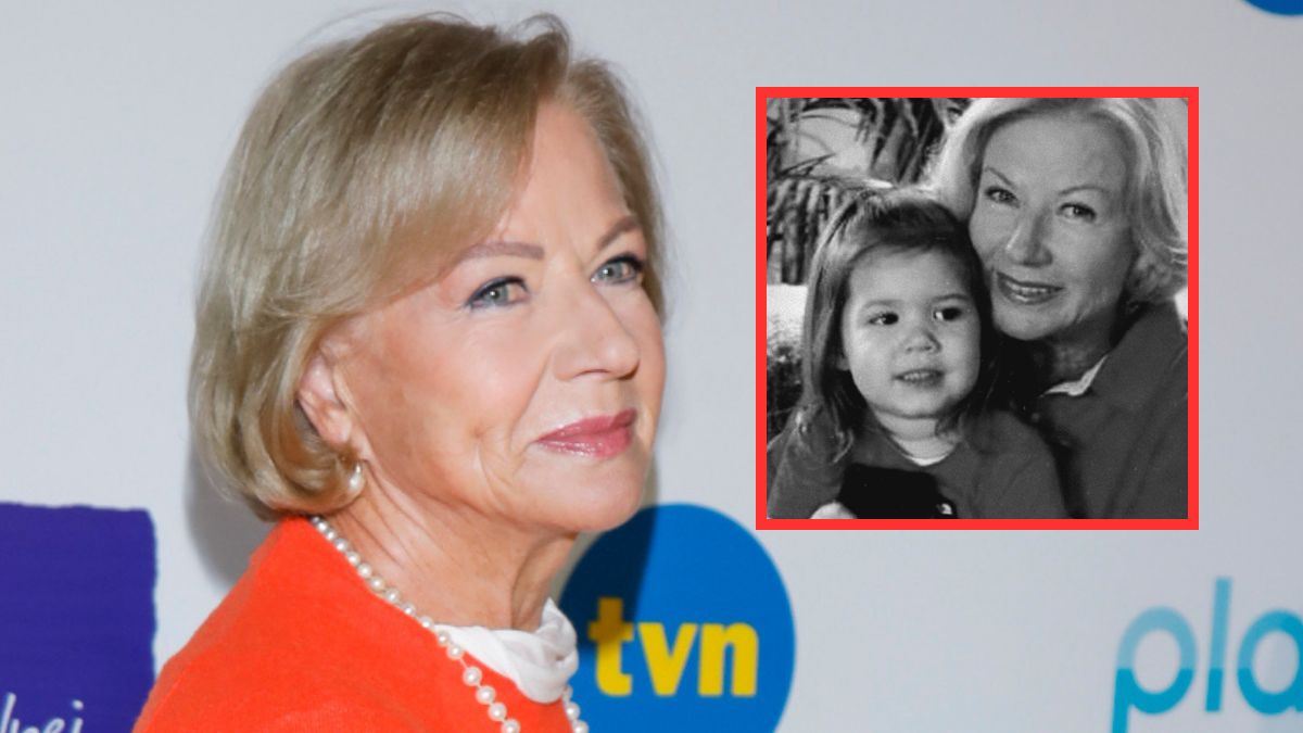 Serialowa wnuczka żegna Bożenę Dykiel.