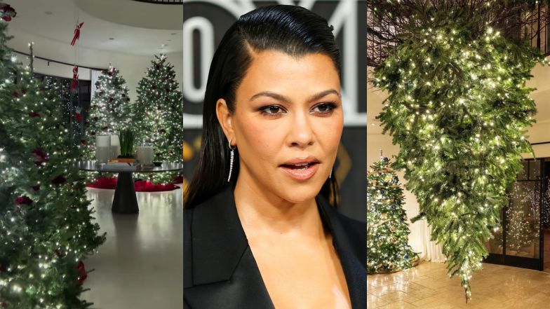 Internauci OSTRO o udekorowanej na święta willi Kourtney Kardashian: "Nadmierny konsumpcjonizm jest OBRZYDLIWY"