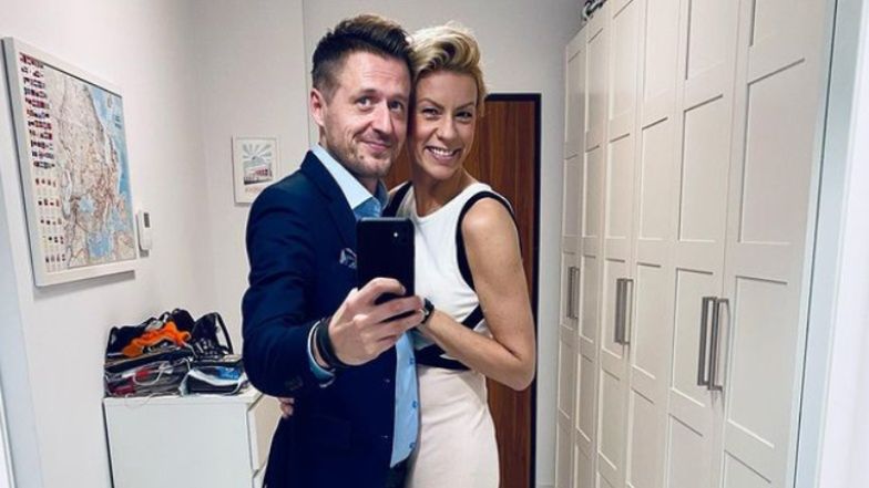 Duża szafa w przedpokoju