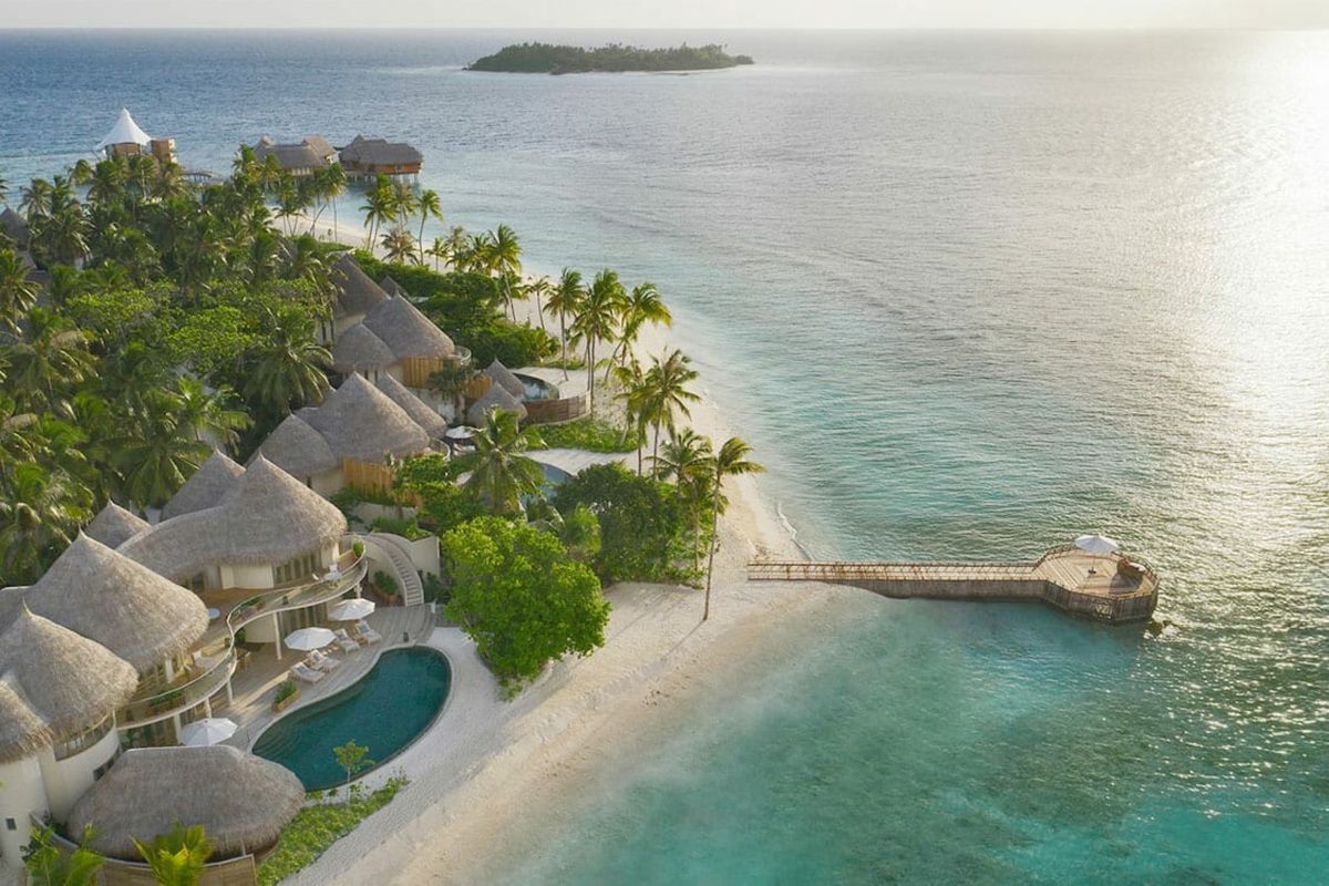 Tak wygląda rajska wyspa na Malediwach