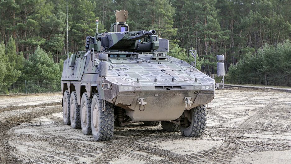 Szakal, czyli GTK Boxer z wieżą RCT-30.