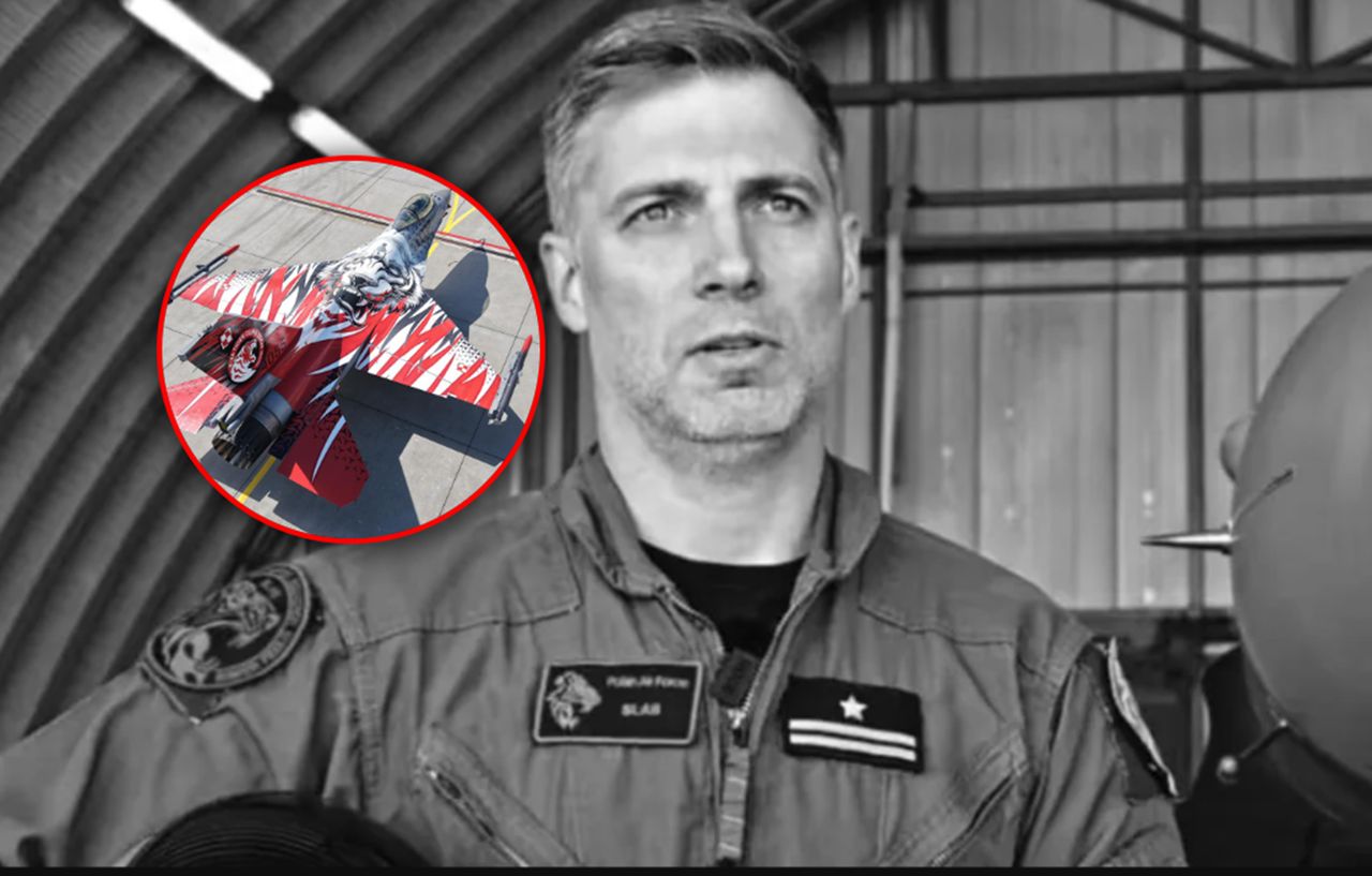 Specjalne malowanie F-16. Tym samolotem miał latać Maciej Krakowian