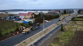 Lubelskie: Trwa przebudowa ostatniego odcinka drogi Chodel – Kraśnik