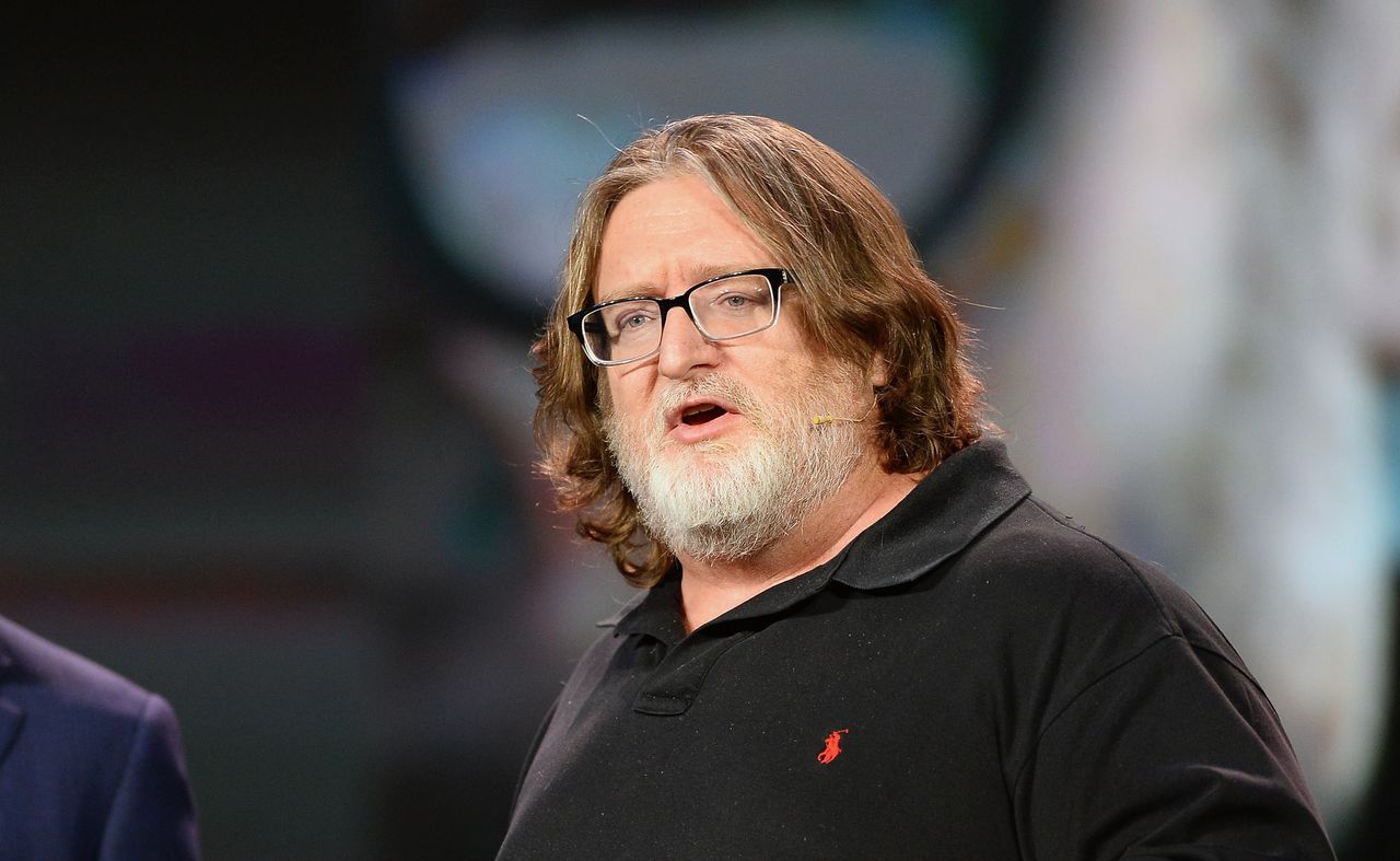 Gabe Newell - miliarder i właściciel Valve, fot. Ethan Miller/Getty Images