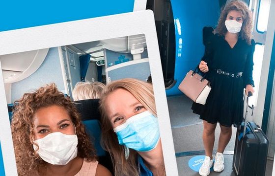 Linie lotnicze KLM zapraszają pasażerów do współtworzenia akcji informacyjnej o zasadach bezpiecznych podróży w dobie Covid-19