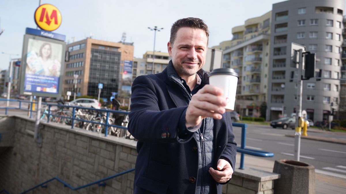 Prezydent Warszawy Rafał Trzaskowski