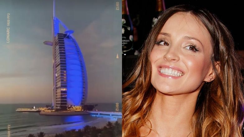 Marina Łuczenko prezentuje panoramę Dubaju