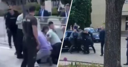 Premier Fico postrzelony. Jest pierwsze nagranie z miejsca zdarzenia