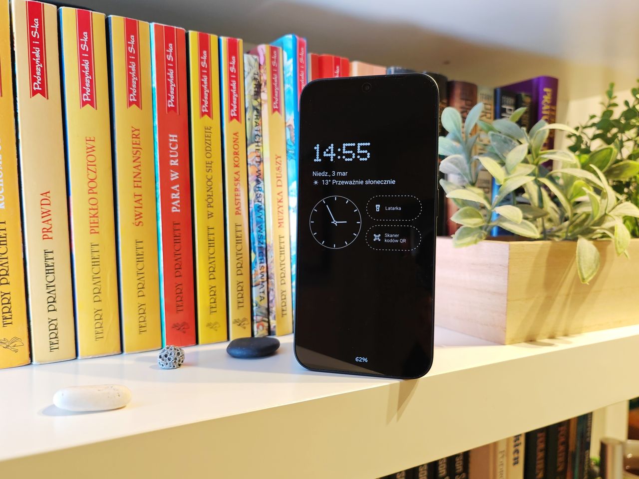 Ekran AOD Nothing Phone (2a) oferuje widgety