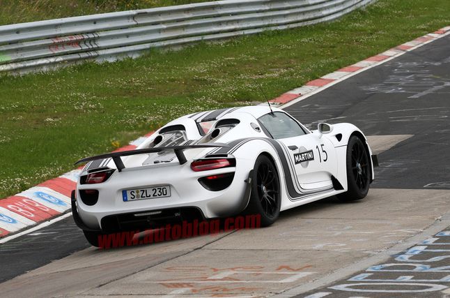 Porsche 918 Spyder w barwach Martini
