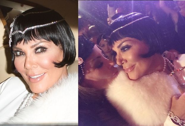 Kris Jenner świętowała urodziny w stylu "Wielkiego Gatsby'ego"! (ZDJĘCIA)