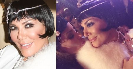 Kris Jenner świętowała urodziny w stylu "Wielkiego Gatsby'ego"! (ZDJĘCIA)