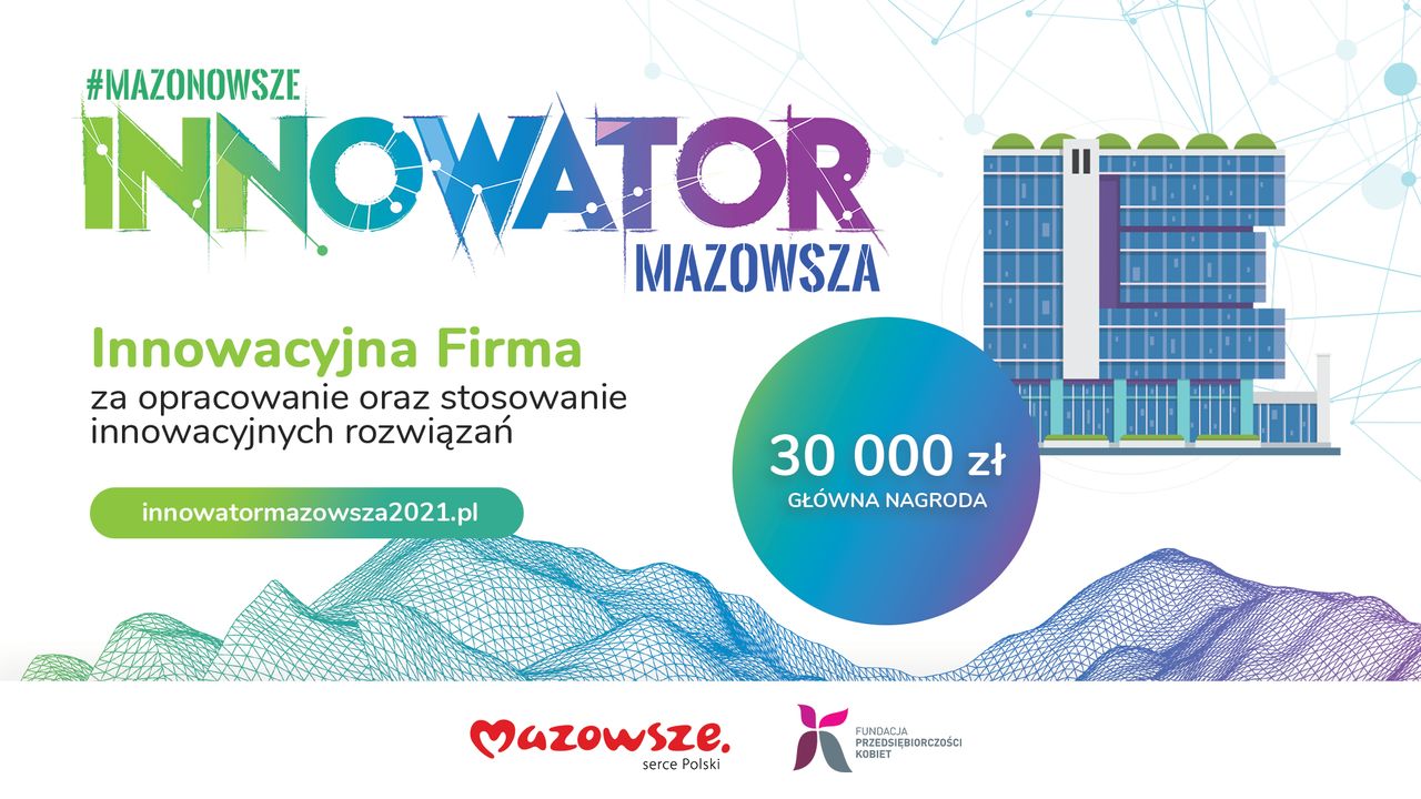 XIII edycja konkursu "Innowator Mazowsza"