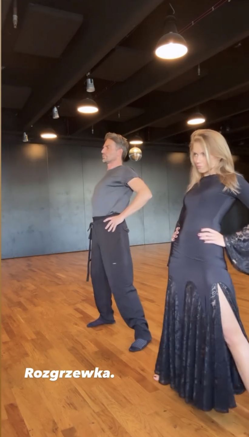 Agnieszka Kaczorowska i Marcin Rogacewicz trenują do TzG