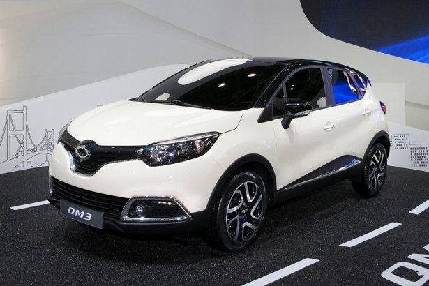 Renault Captur jako Samsung QM3