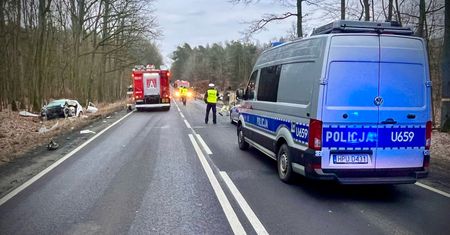 Tragiczny wypadek w Grabównie. Nie żyje 42-letnia kobieta